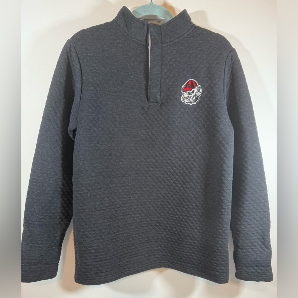 Men's Champion Georgia Pullover Gray Sz Small